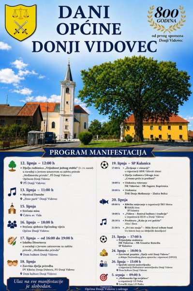 Dani Općine Donji Vidovec - Vidovo 2026.